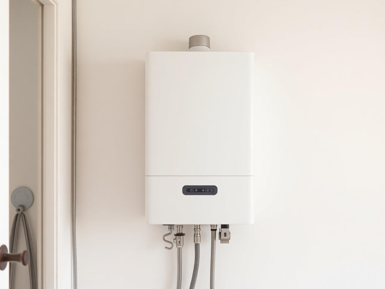 Modernes wandhängendes Gas-Brennwertgerät